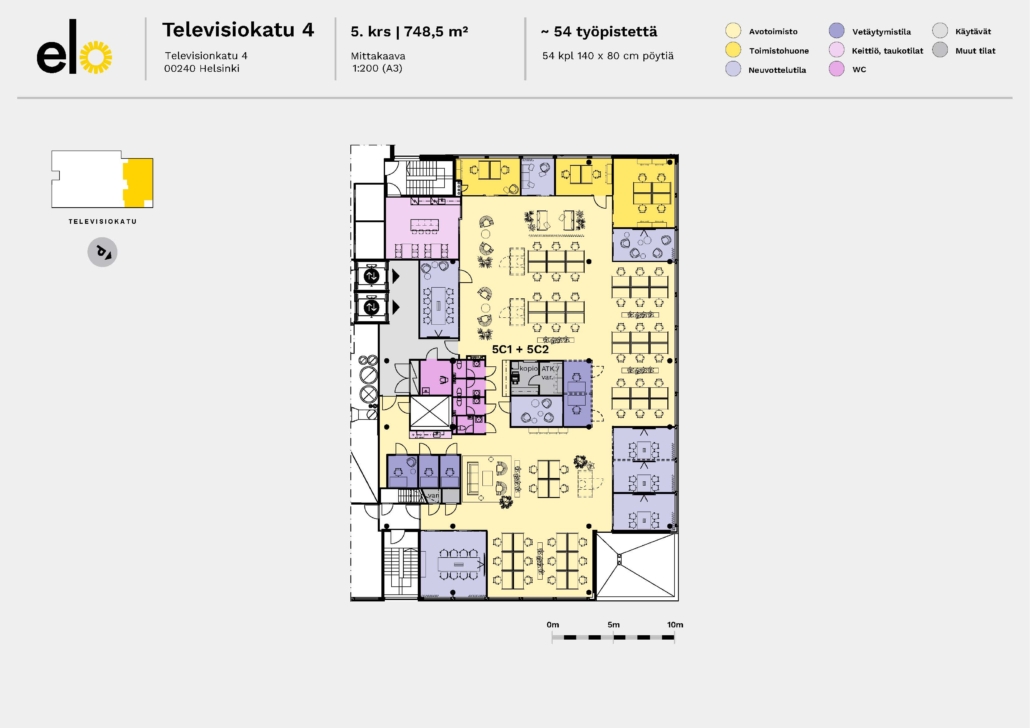 Toimisto 748 m2